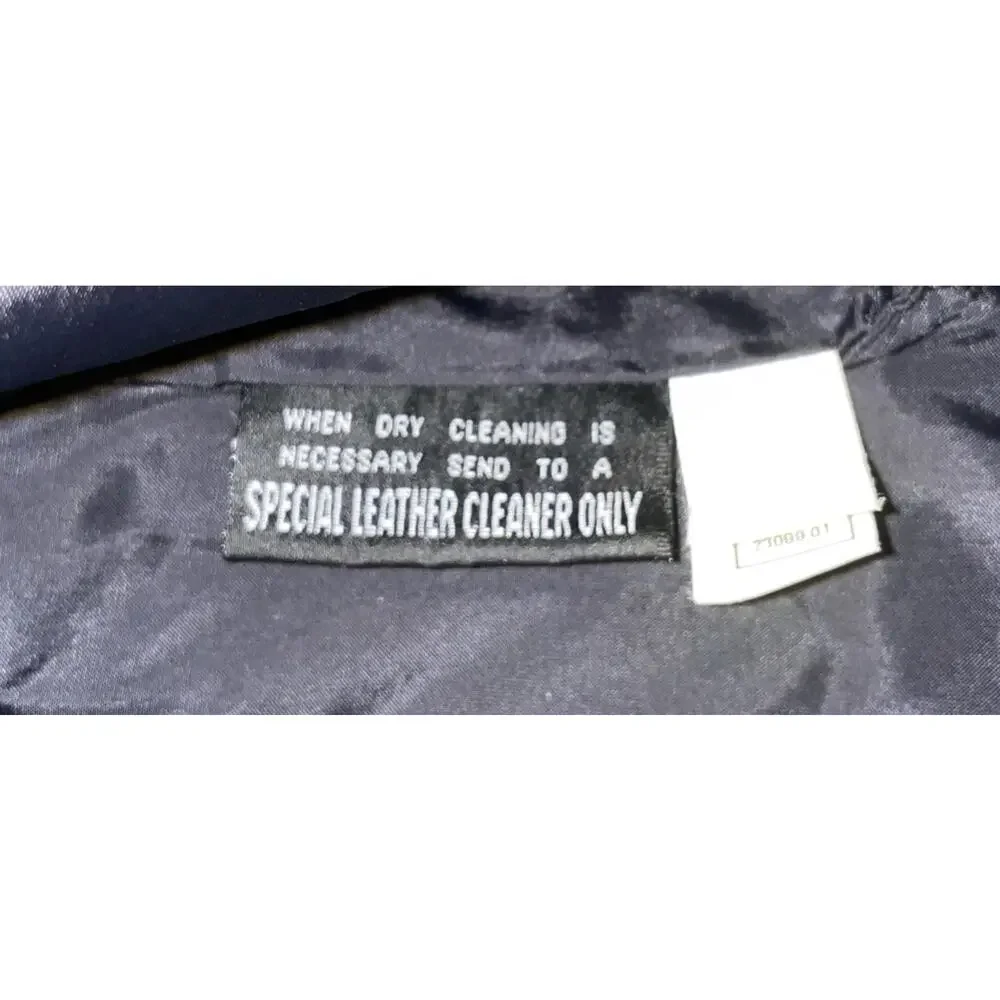 Vintage Y2K Wilsons Maxima Black Leather Lined Mini Skirt With Belt Size 4 - Picture 6 of 7